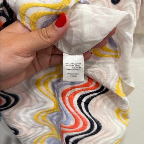 SOLD - NWT Tularosa Vibrant Chevron Mini Dress - Picture 3 of 8